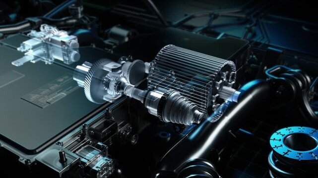 Electric Vehicle Advanced Powertrain Component System