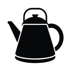 Obraz premium kettle vector icon