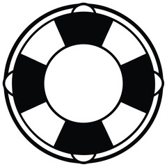 lifebuoy vector icon