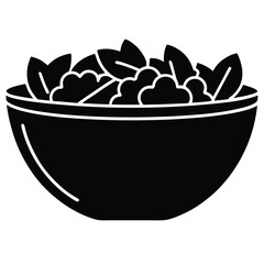 salad vector icon