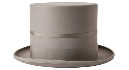 Isolated Gray Top Hat