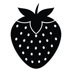 strawberry vector icon