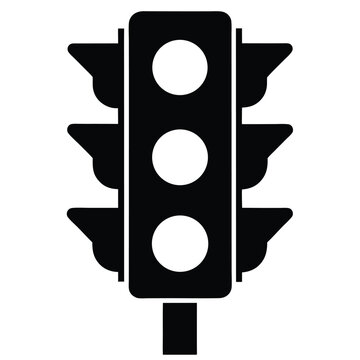 traffic light vector icon