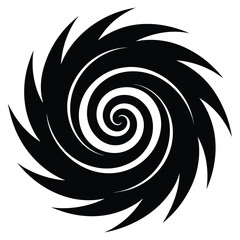 voodoo swirl vector icon