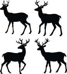 Deer Silhouette Vector