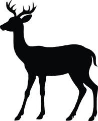 Deer Silhouette Vector