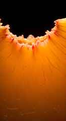 Peach slice with soft velvet texture v3