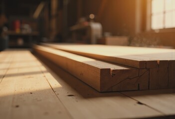 Bandsaw mill cutting logs into dimensional lumber in a workshop setting