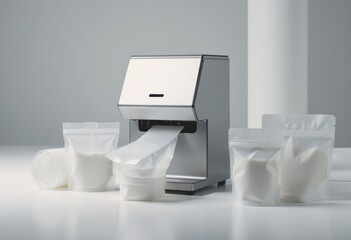 Bag sealing machine heat-welding packaging materials for efficient sealing