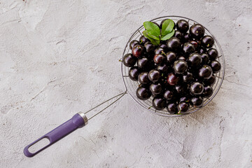 Exotic and delicious fresh Jaboticaba fruits, a fruit of Amazonian origin
