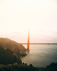 Obraz premium Golden Gate Bridge in San Francisco