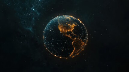 Global Network: A Digital Earth Visualization