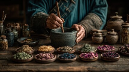 Ancient Herbalist:  Preparing Traditional Medicine