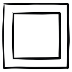 Geometric square design with vibrant color options