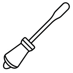 Wood glue applicator illustration with tools