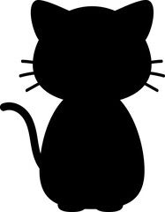 black cat silhouette