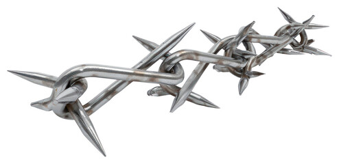 PNG Barb wire weaponry dagger blade.