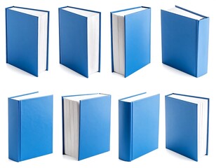 Multiple perspectives of a blue book