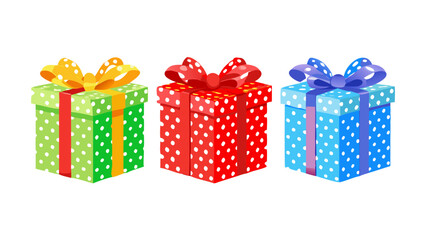 Fototapeta premium colorful gift boxes