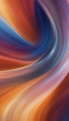Abstract Vibrant Swirls and Fluid Gradient in Vertical Format