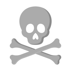 Danger Icon Vector Illustration Flat Version