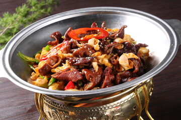 Chinese cuisine, Cantonese cuisine, double flavored large intestine