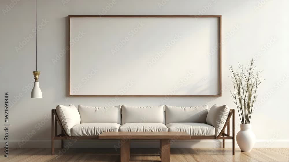 Poster innovative wall-mounted picture frame with functional table: a unique home furniture design concept 