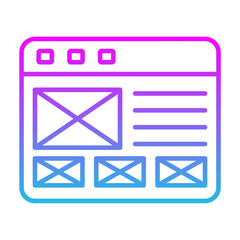 Wireframe Icon