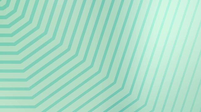 Navy Mint Freshness  Elegant mint green background animation with geometric lines creating a modern and stylish design loop