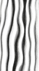 Abstract vertical background with a black and white wavy halftone pattern, a retro comic book style grunge texture