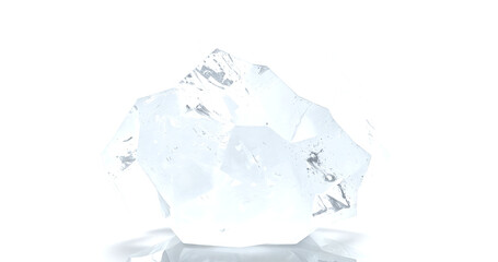 Obraz premium melting ice cube