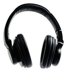 PNG Modern wireless black headphone headphones black headphones electronics.