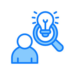Insight blue icon 