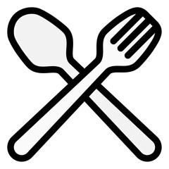 fork and spoon icon
