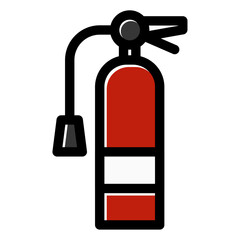 fire extinguisher vector icon