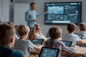 students in classroom