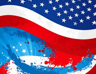american flag background