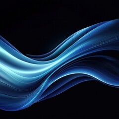 beautiful abstract wave technology background with blue light digital effect corporate concept --profile 773ghdn.