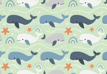 Naklejka premium A cheerful, anthropomorphic Sun with a wide smile and rosy cheeks, radiating bright yellow rays, is depicted in a flat illustration style. Beside it, the planets of our solar system, including Mercury