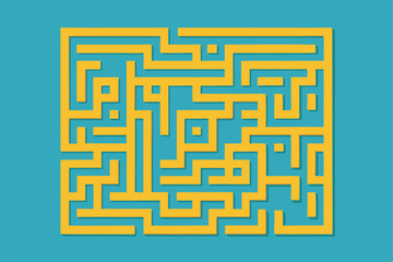 puzzle maze top view background   