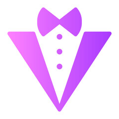 suit gradient icon