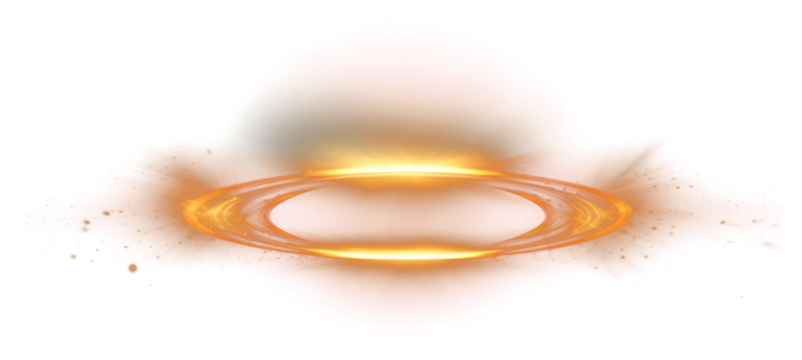 PNG vibrant glowing energy swirl