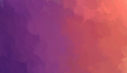 Obraz premium Abstract art displaying an ombre gradient of purple and coral color transitions