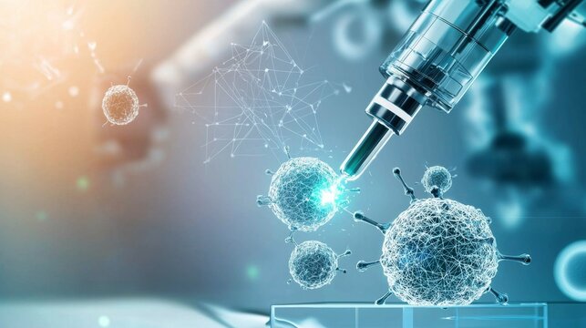 Microscopic biomechanical devices revolutionize cellular surgeries.