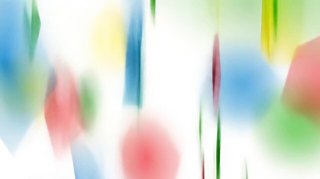 Abstract Colorful Shapes Motion Background Video