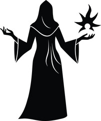 Grim Reaper vector art illustration