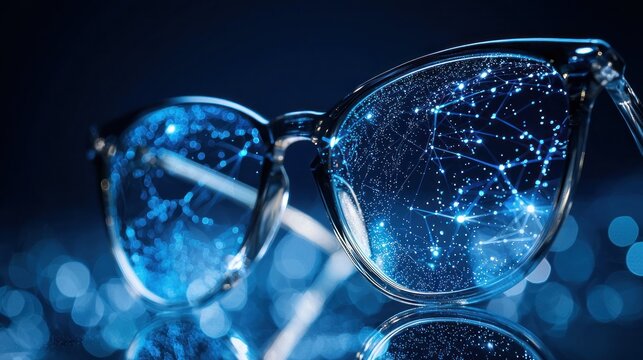 Digital network glasses