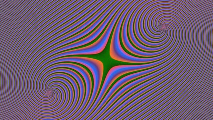 Dual spirals and a central energy star - Powered by Adobe