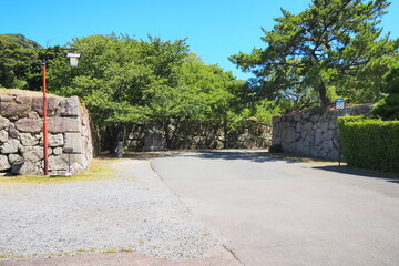 萩城（山口県）の風景