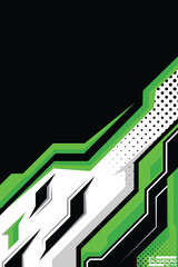 Racing style background image design